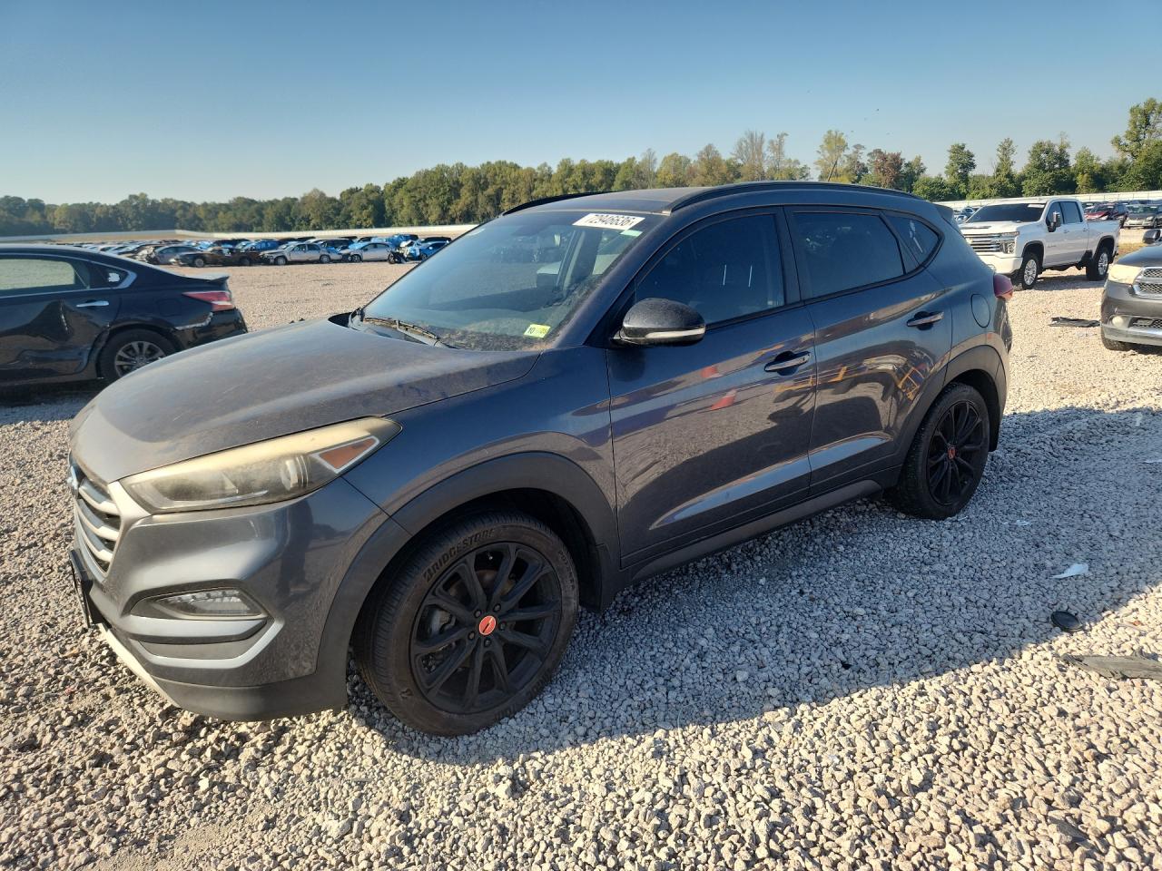 2017 HYUNDAI TUCSON NIGHT | KM8J33A20HU486242 | UPCARS