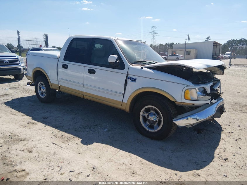 2001 FORD F-150 HARLEY-DAVIDSON EDITION/KING RANCH EDITION/LARIAT/XLT | 1FTRW07L61KA31412 | UPCARS