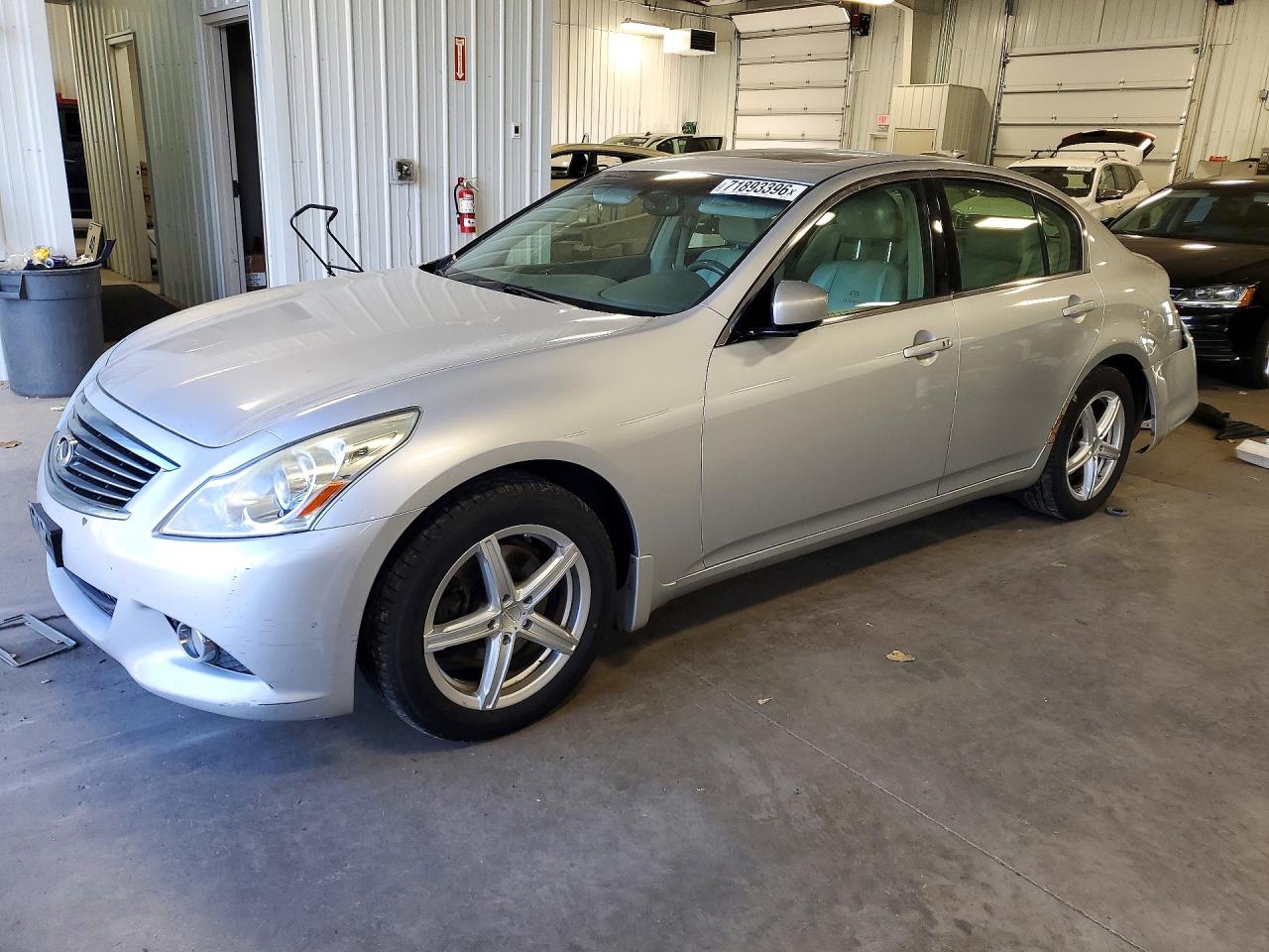 2013 INFINITI G37 X | JN1CV6AR3DM759354 | UPCARS