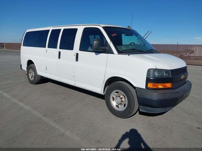 2019 CHEVROLET EXPRESS 3500 LS | 1GAZGNFG4K1330721 | UPCARS
