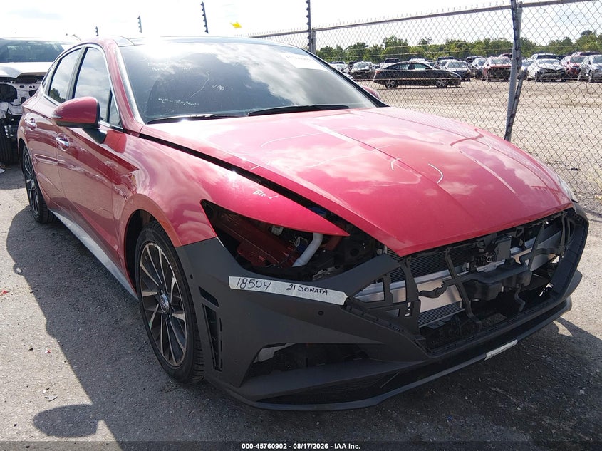 2021 HYUNDAI SONATA LIMITED | 5NPEH4J26MH078524 | UPCARS