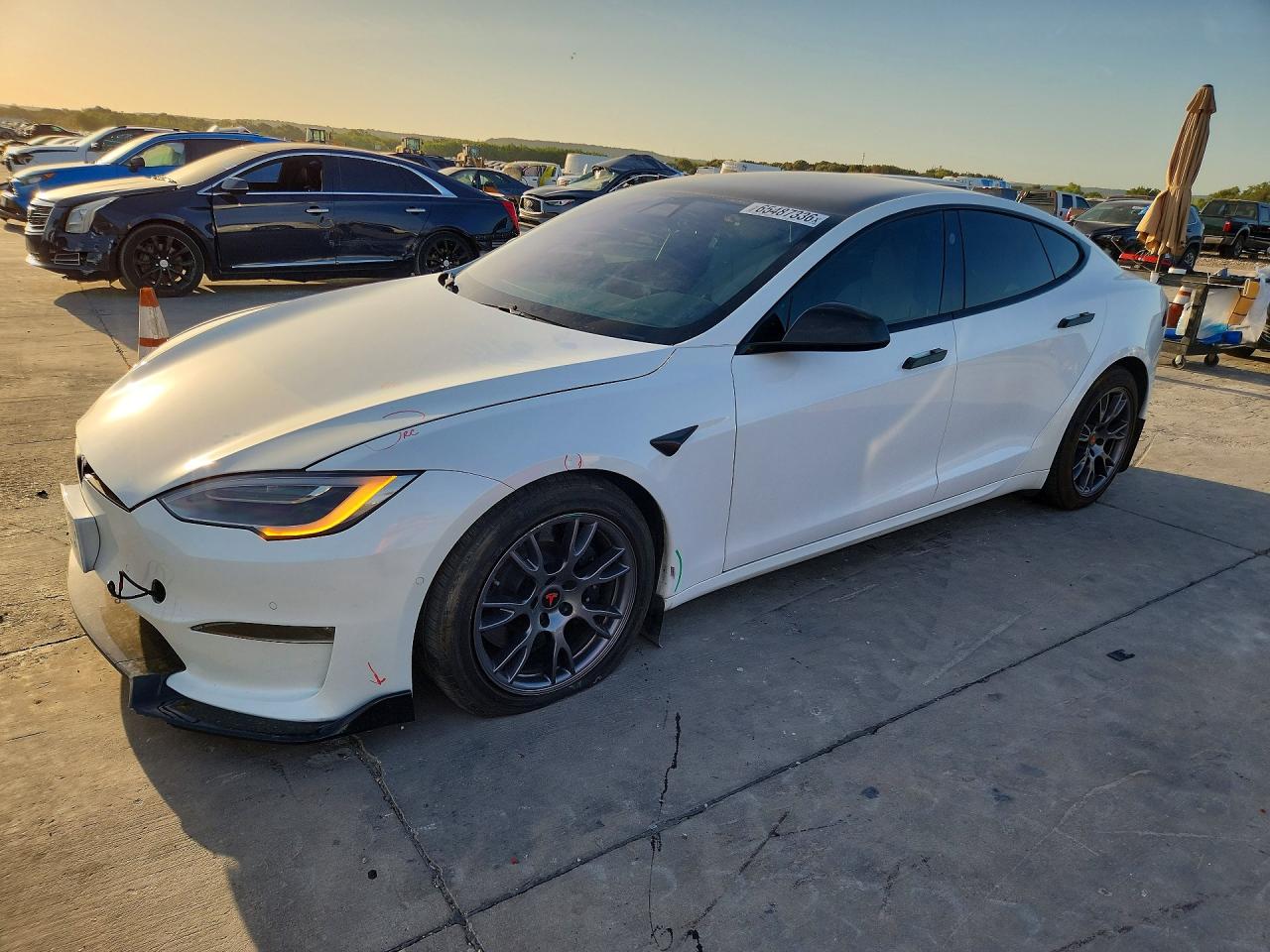 2022 TESLA MODEL S | 5YJSA1E68NF460038 | UPCARS