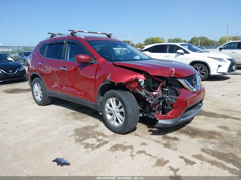 2016 NISSAN ROGUE SV | KNMAT2MT3GP681140 | UPCARS