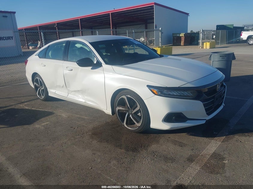2021 HONDA ACCORD SPORT | 1HGCV1F32MA046209 | UPCARS
