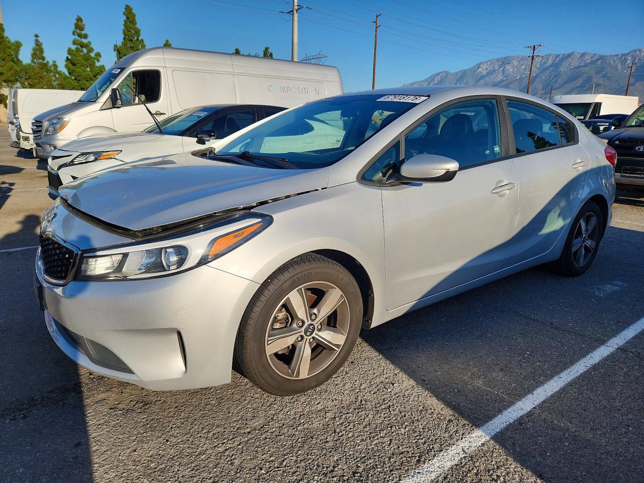 2018 KIA FORTE LX | 3KPFL4A73JE244223 | UPCARS