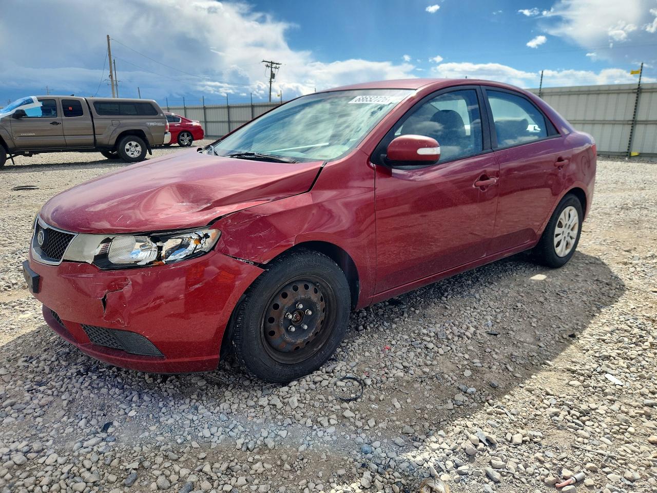 2010 KIA FORT EX | KNAFU4A2XA5061251 | UPCARS