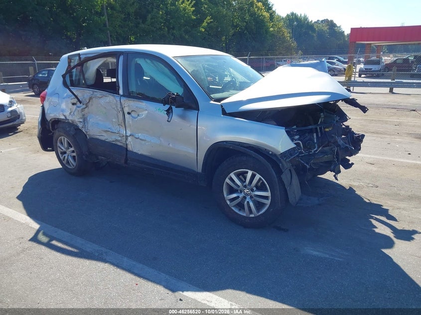 2013 VOLKSWAGEN TIGUAN S | WVGAV7AX1DW537355 | UPCARS