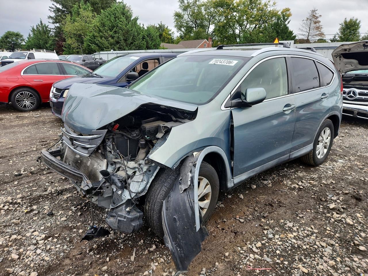 2012 HONDA CRV EXL | JHLRM4H7XCC014224 | UPCARS