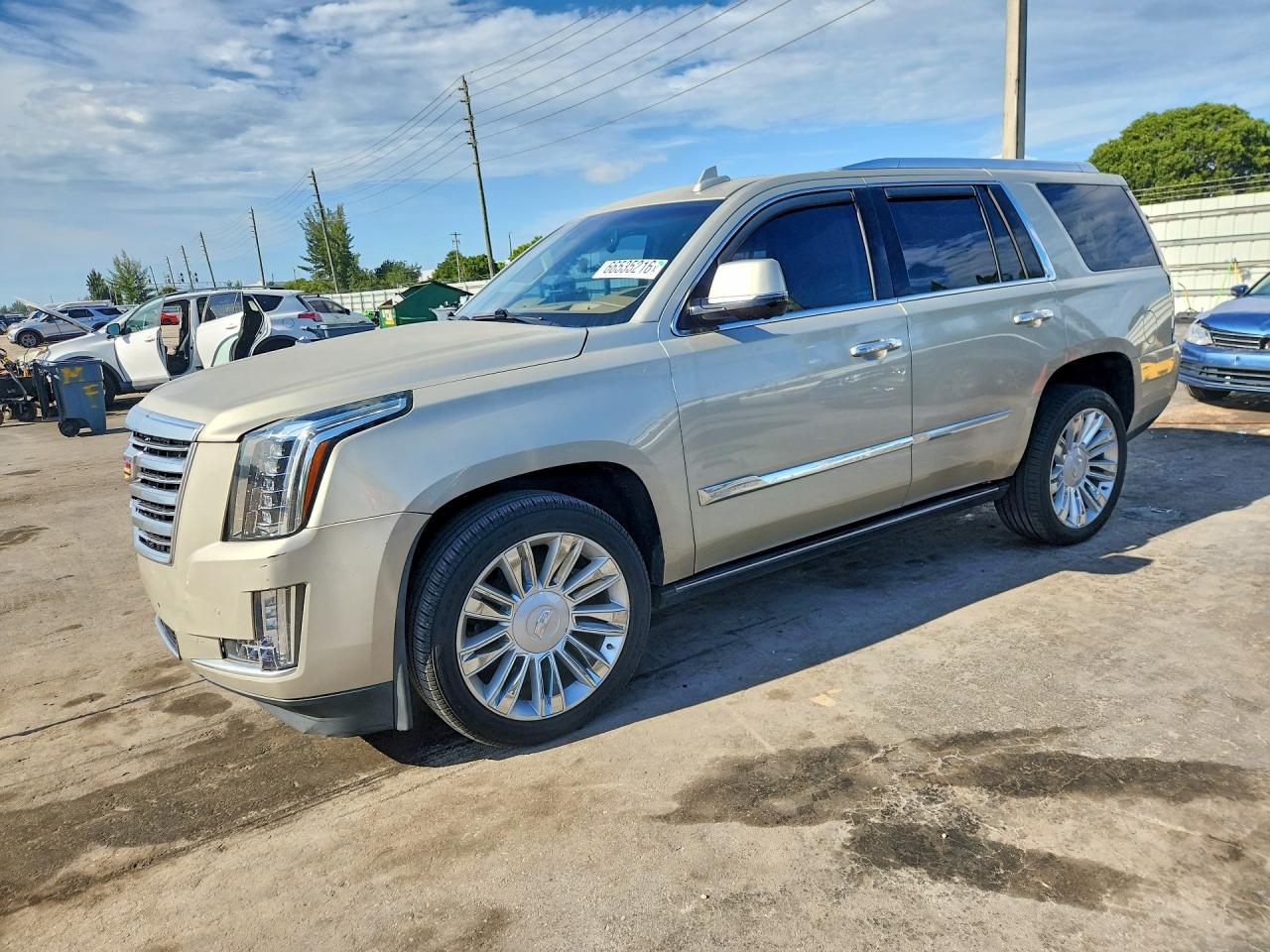2016 CADILLAC ESCALADE PLATINUM | 1GYS3DKJ6GR253689 | UPCARS