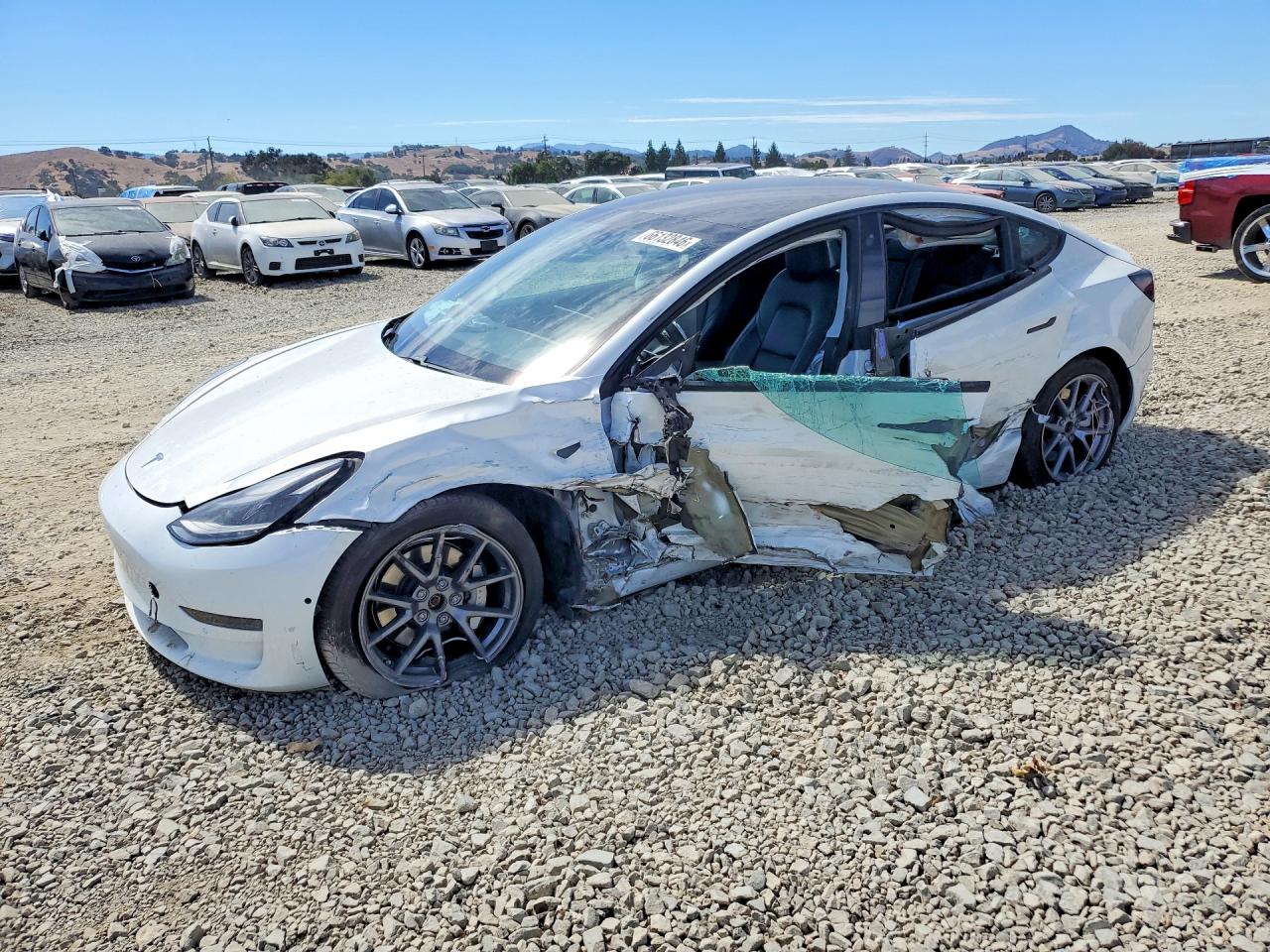 2021 TESLA MODEL 3 | 5YJ3E1EB5MF072656 | UPCARS