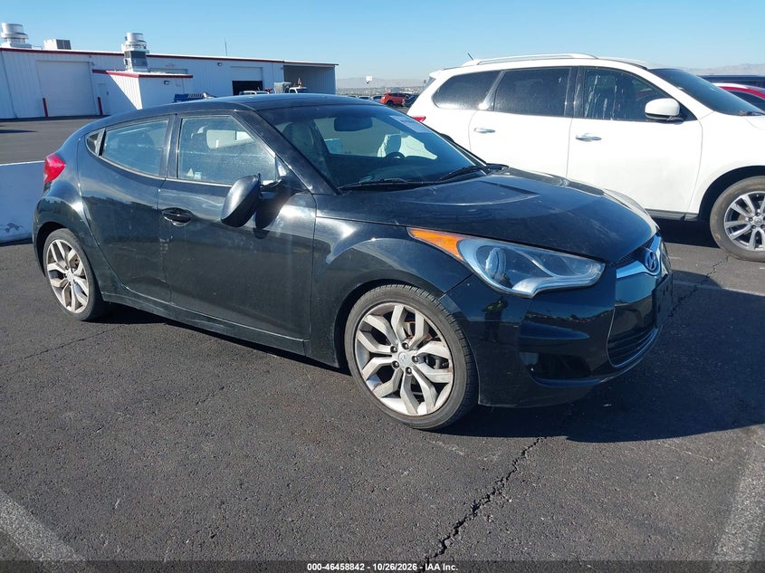 2013 HYUNDAI VELOSTER BASE W/GRAY | KMHTC6AD6DU122493 | UPCARS