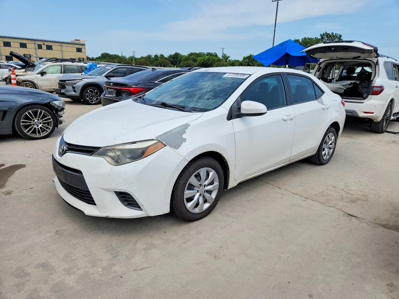 2016 TOYOTA COROLLA LE | 5YFBURHE2GP379553 | UPCARS