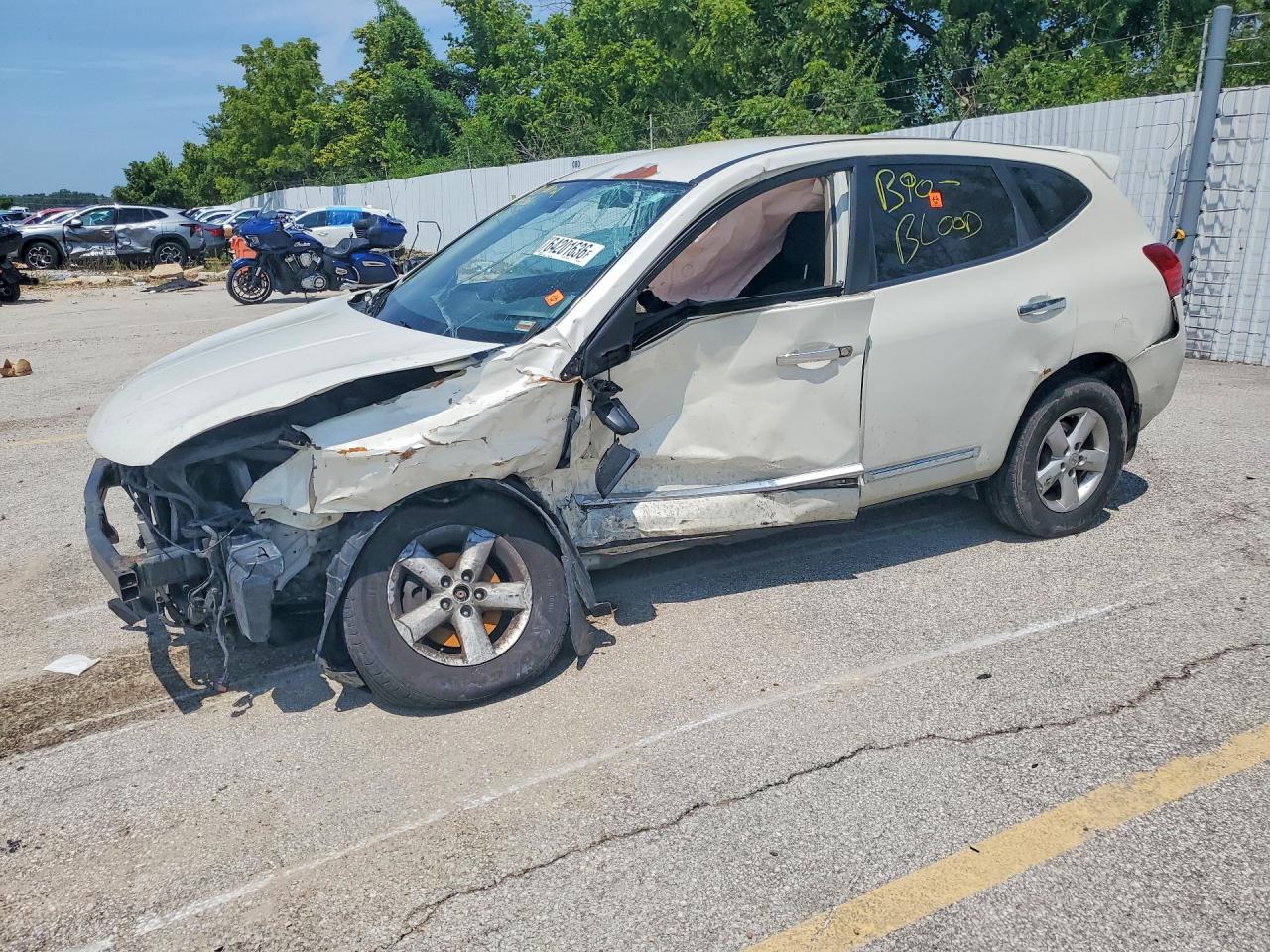2013 NISSAN ROGUE S | JN8AS5MT7DW551971 | UPCARS