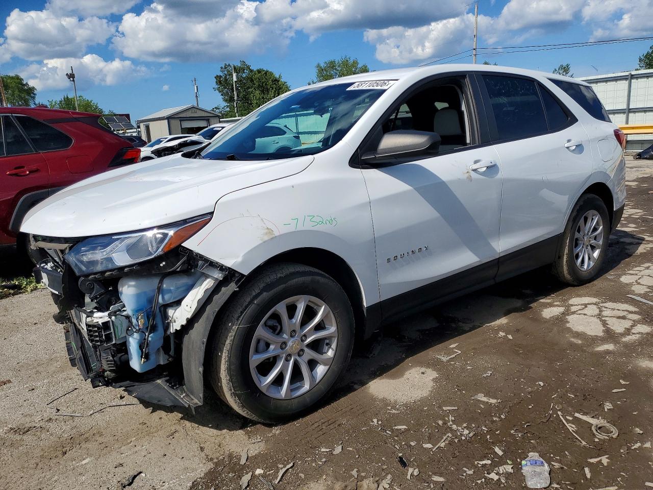 2021 CHEVROLET EQUINOX LS | 3GNAXSEV8MS155563 | UPCARS