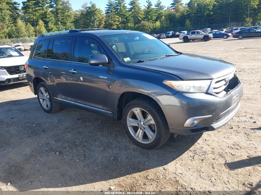 2013 TOYOTA HIGHLANDER LIMITED V6 | 5TDDK3EH2DS272712 | UPCARS