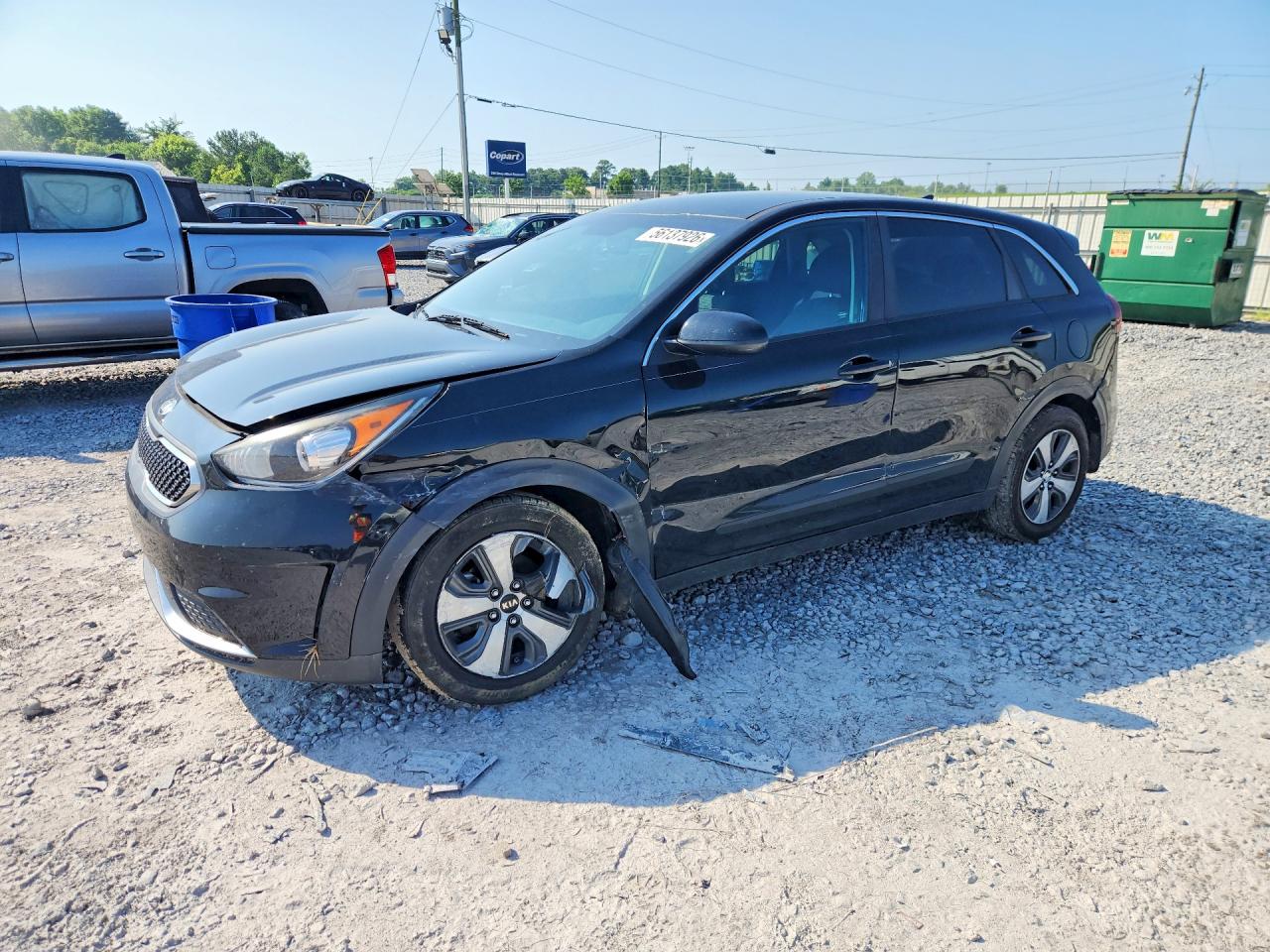 2017 KIA NIRO FE | KNDCB3LC7H5056496 | UPCARS