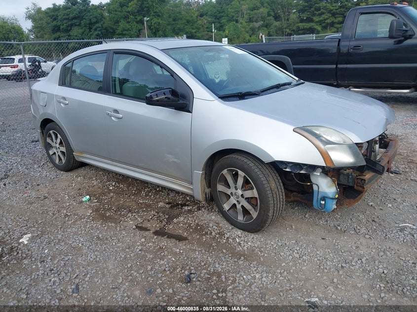 2012 NISSAN SENTRA 2.0 SR | 3N1AB6AP8CL743352 | UPCARS