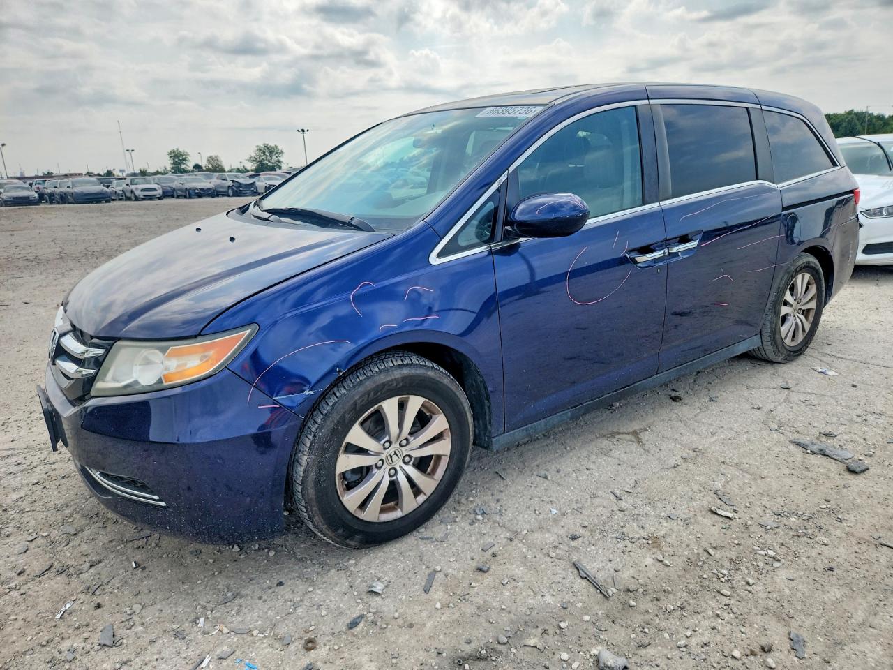 2014 HONDA ODYSSEY EXL | 5FNRL5H63EB088300 | UPCARS