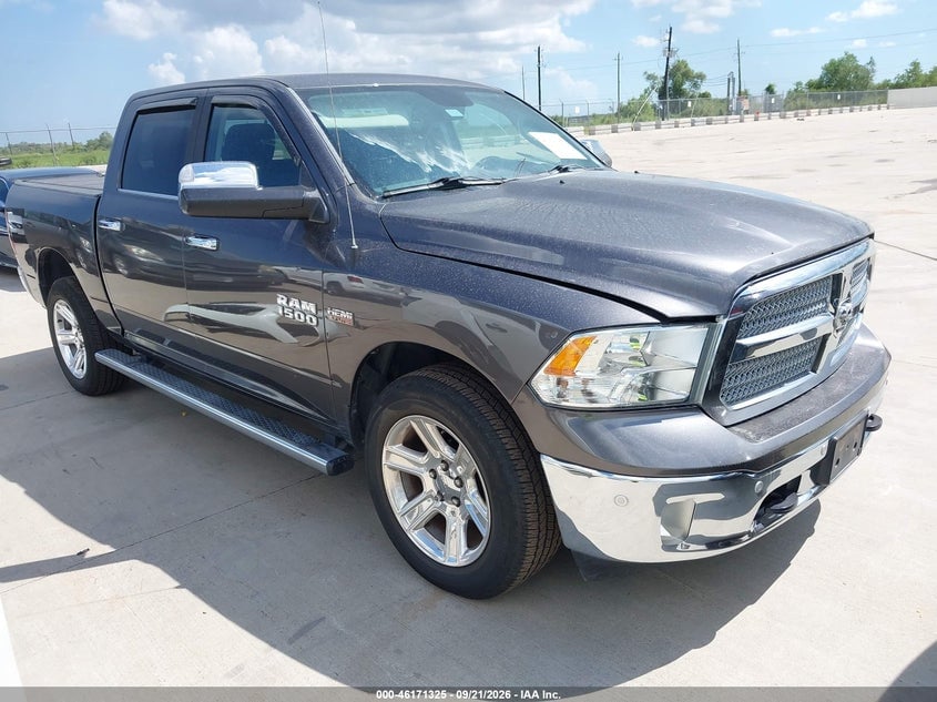 2017 RAM 1500 LONE STAR SILVER  4X2 5'7 BOX | 1C6RR6LT2HS683770 | UPCARS