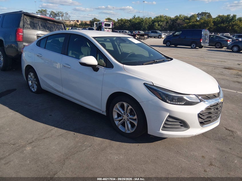 2019 CHEVROLET CRUZE LT | 1G1BE5SM3K7140621 | UPCARS