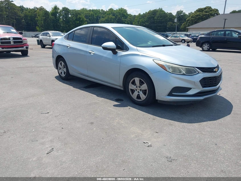 2017 CHEVROLET CRUZE LS AUTO | 1G1BC5SM4H7160407 | UPCARS