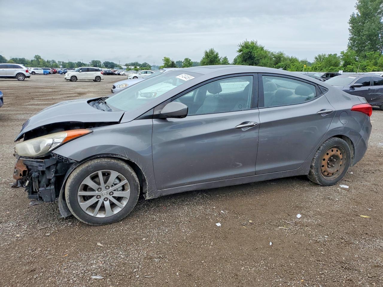 2012 HYUNDAI ELANTRA GLS | 5NPDH4AEXCH125459 | UPCARS