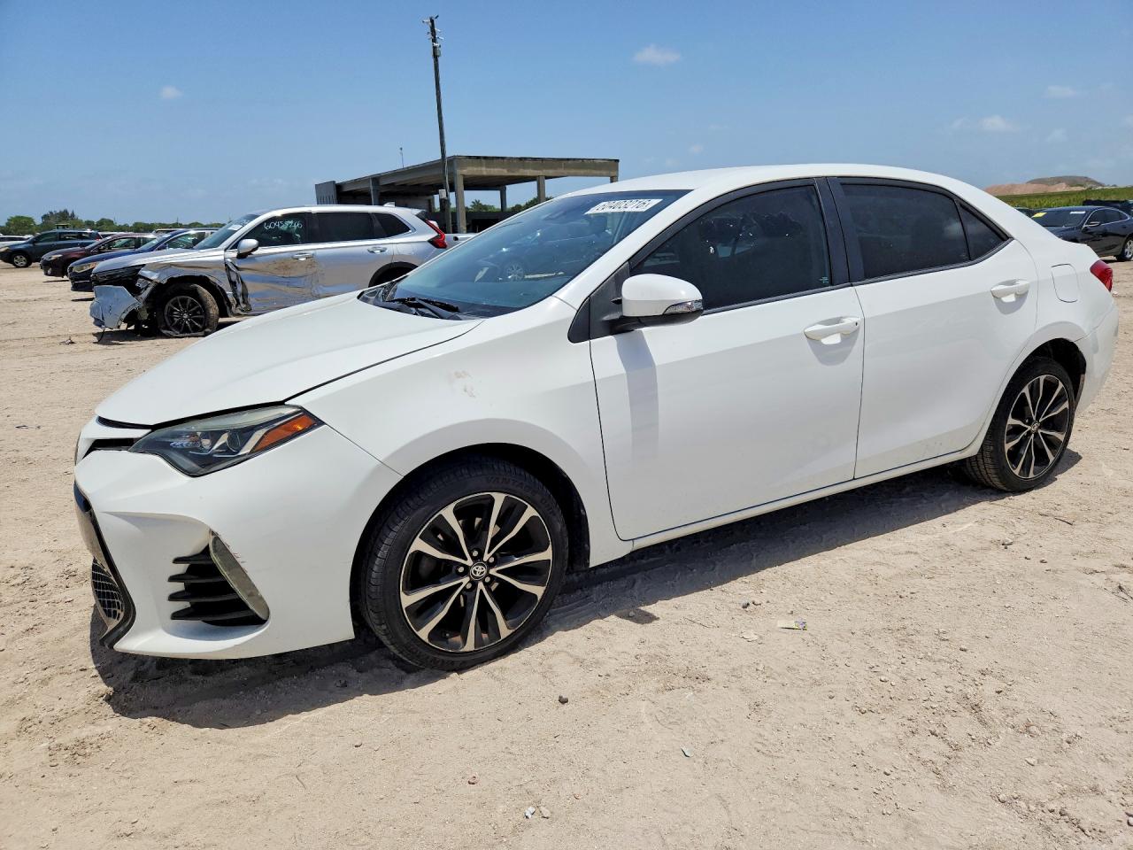 2017 TOYOTA COROLLA SE | 5YFBURHE2HP695522 | UPCARS