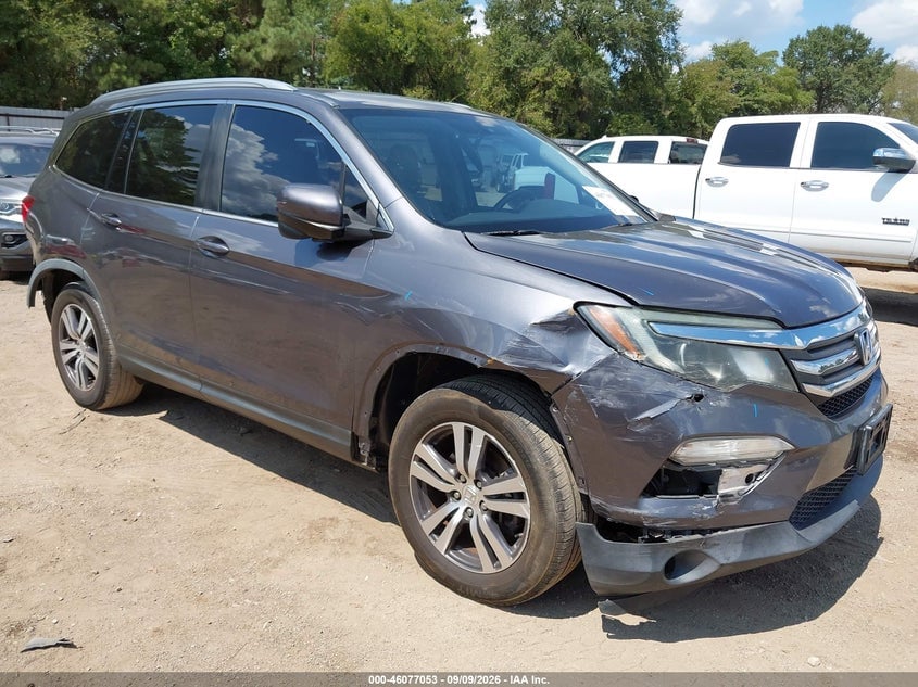 2017 HONDA PILOT EX-L | 5FNYF5H51HB031320 | UPCARS