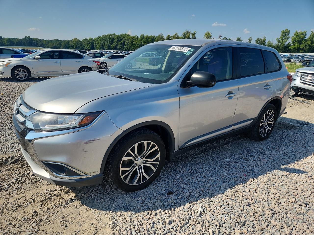 2018 MITSUBISHI OUTLANDER ES | JA4AZ2A30JZ015829 | UPCARS