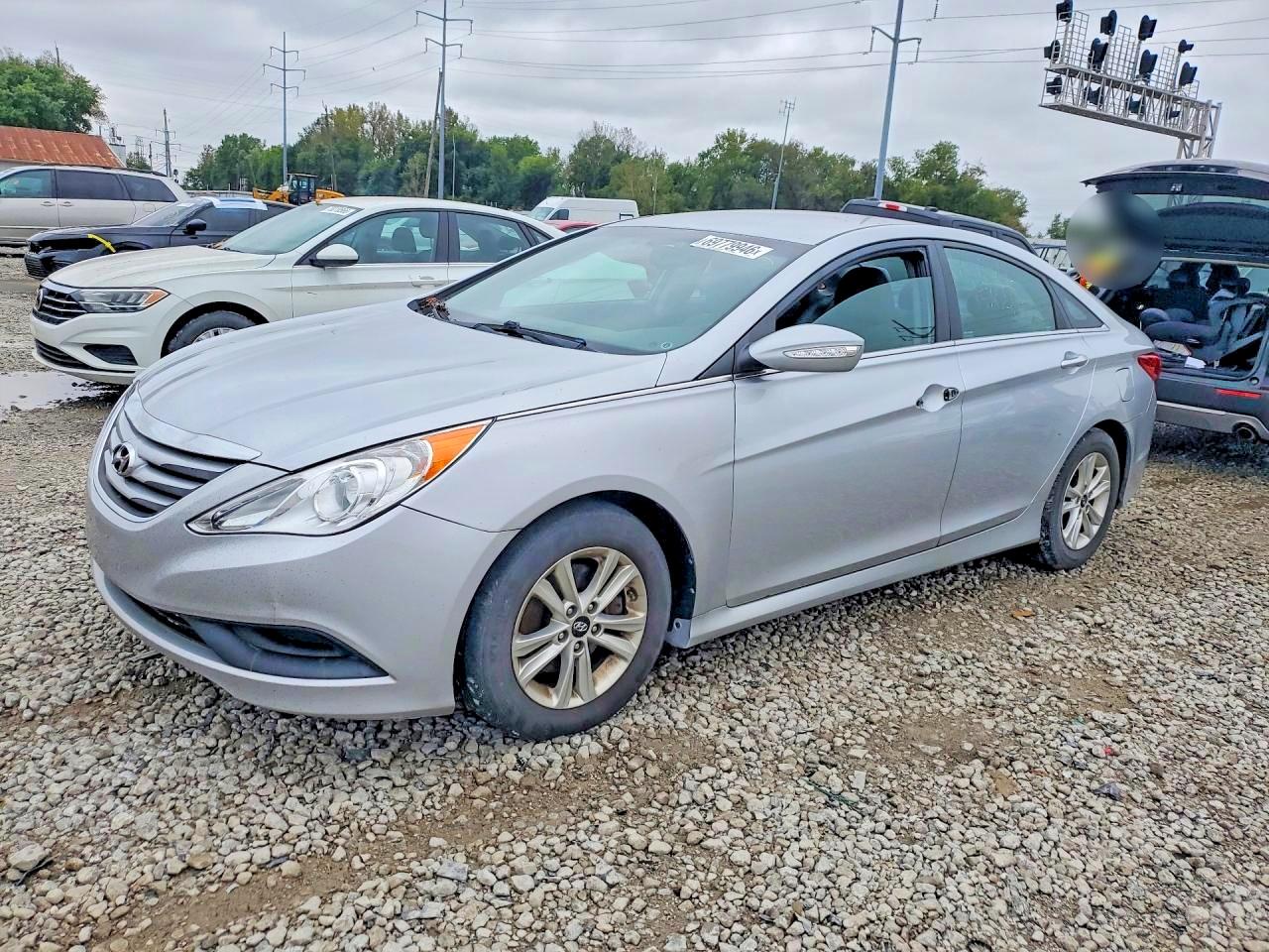2014 HYUNDAI SONATA GLS | 5NPEB4AC9EH818479 | UPCARS