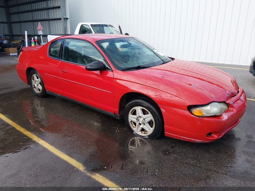2004 CHEVROLET MONTE CARLO LS | 2G1WW12E549217281 | UPCARS