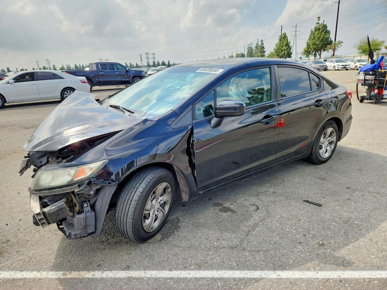 2015 HONDA CIVIC LX | 2HGFB2F52FH537753 | UPCARS