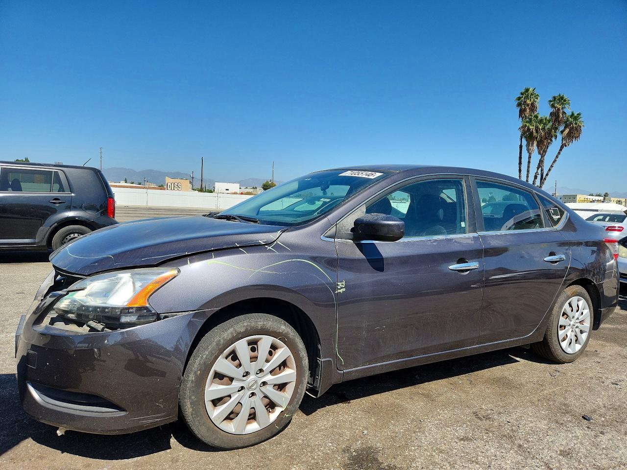 2014 NISSAN SENTRA S | 3N1AB7AP1EL608206 | UPCARS