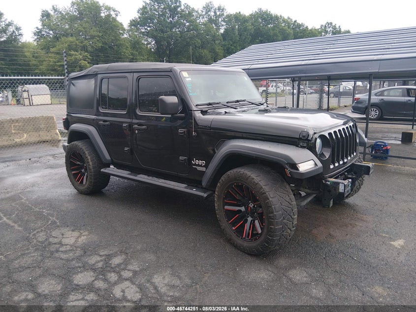2019 JEEP WRANGLER UNLIMITED SPORT S 4X4 | 1C4HJXDG6KW503967 | UPCARS