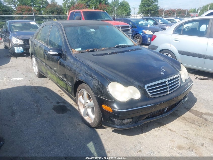 2005 MERCEDES-BENZ C 230 KOMPRESSOR SPORT | WDBRF40J75F687468 | UPCARS