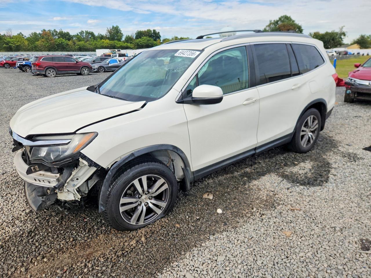 2016 HONDA PILOT EXL | 5FNYF6H57GB034193 | UPCARS