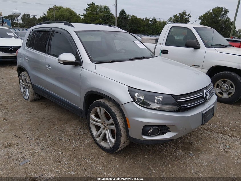 2013 VOLKSWAGEN TIGUAN SE | WVGBV7AX2DW551320 | UPCARS