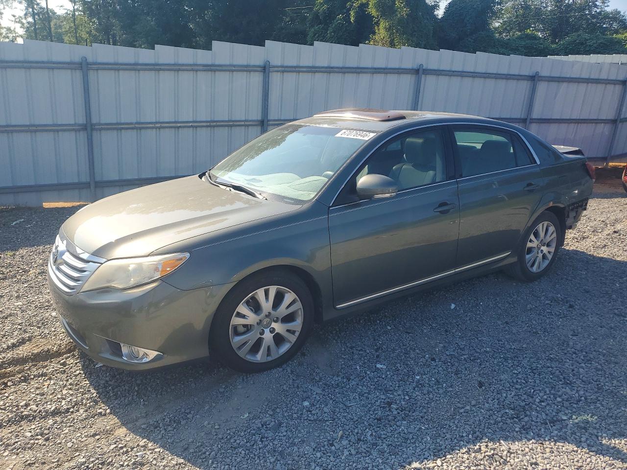 2011 TOYOTA AVALON BASE | 4T1BK3DB4BU408640 | UPCARS