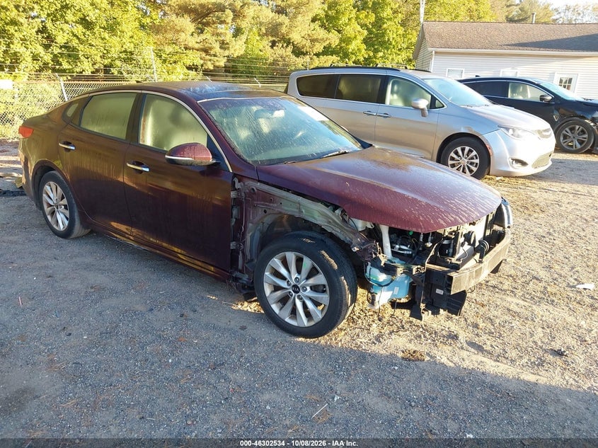 2018 KIA OPTIMA EX | 5XXGU4L38JG182501 | UPCARS