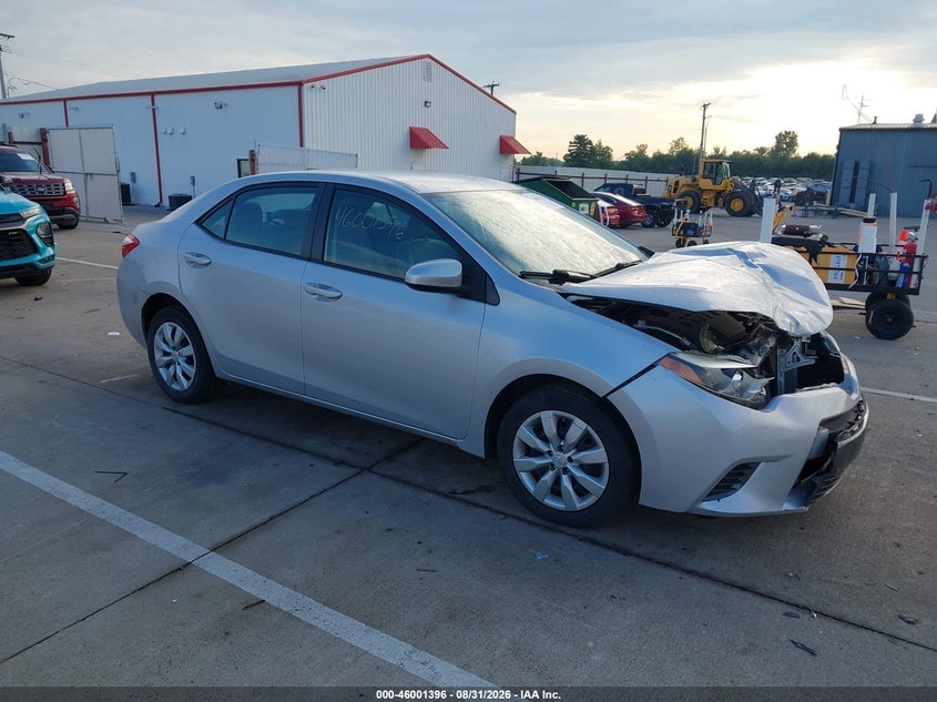 2015 TOYOTA COROLLA LE | 2T1BURHE3FC272641 | UPCARS