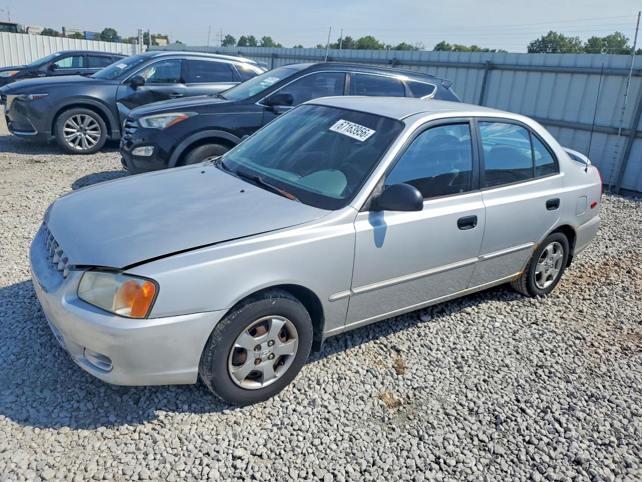 2002 HYUNDAI ACCENT GL | KMHCG45CX2U391250 | UPCARS