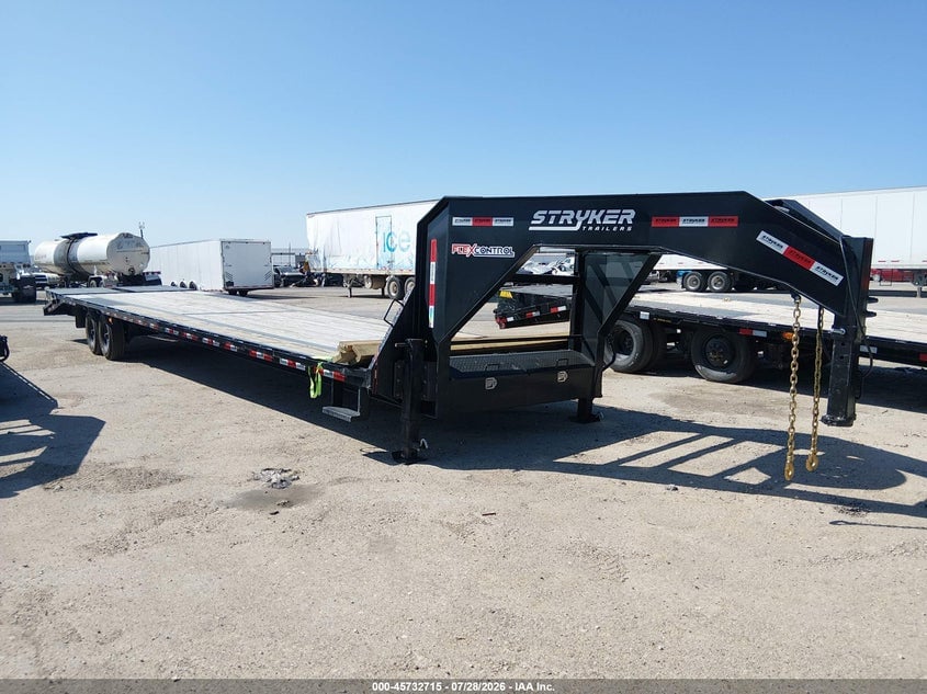 2025 TRAILER ASCEND INDUSTRIES GOOSENECK 40FT FLATBED TRAILER | 3F7BGP406SA002470 | UPCARS