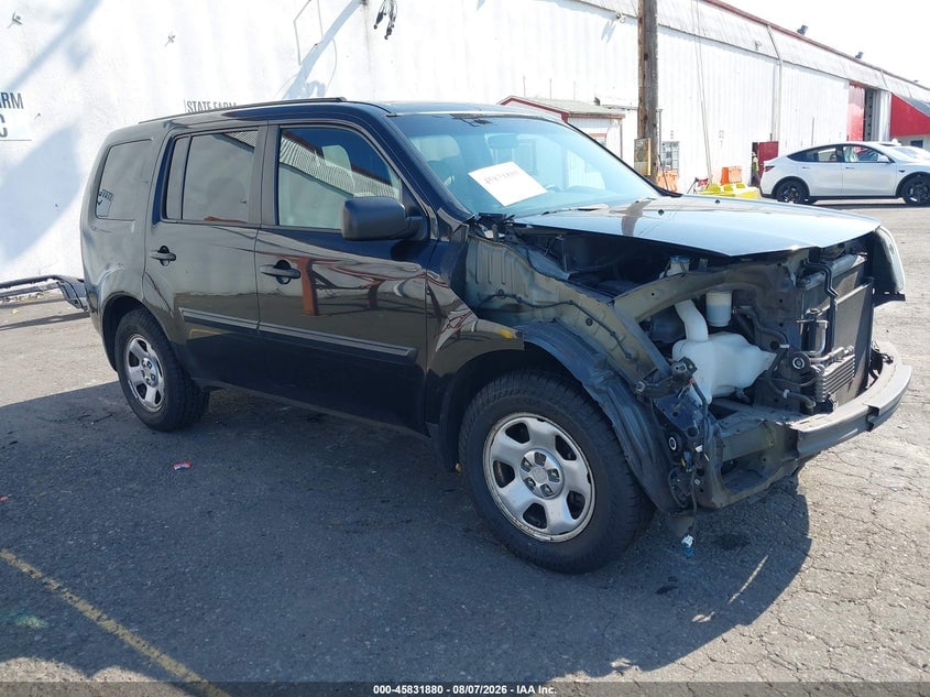 2011 HONDA PILOT LX | 5FNYF4H27BB006607 | UPCARS
