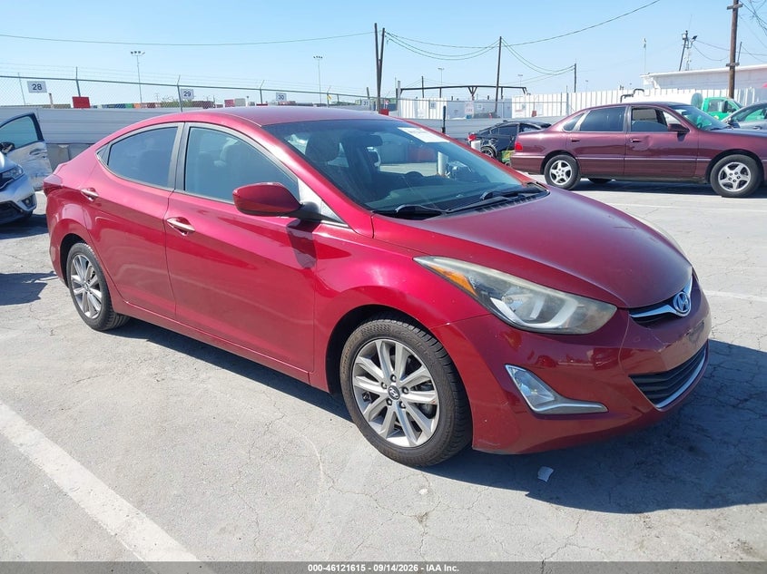 2014 HYUNDAI ELANTRA SE/SPORT/LIMITED | 5NPDH4AE0EH539322 | UPCARS