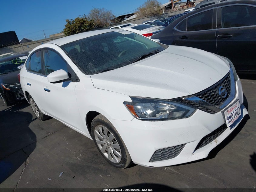 2017 NISSAN SENTRA SV | 3N1AB7AP3HY350648 | UPCARS