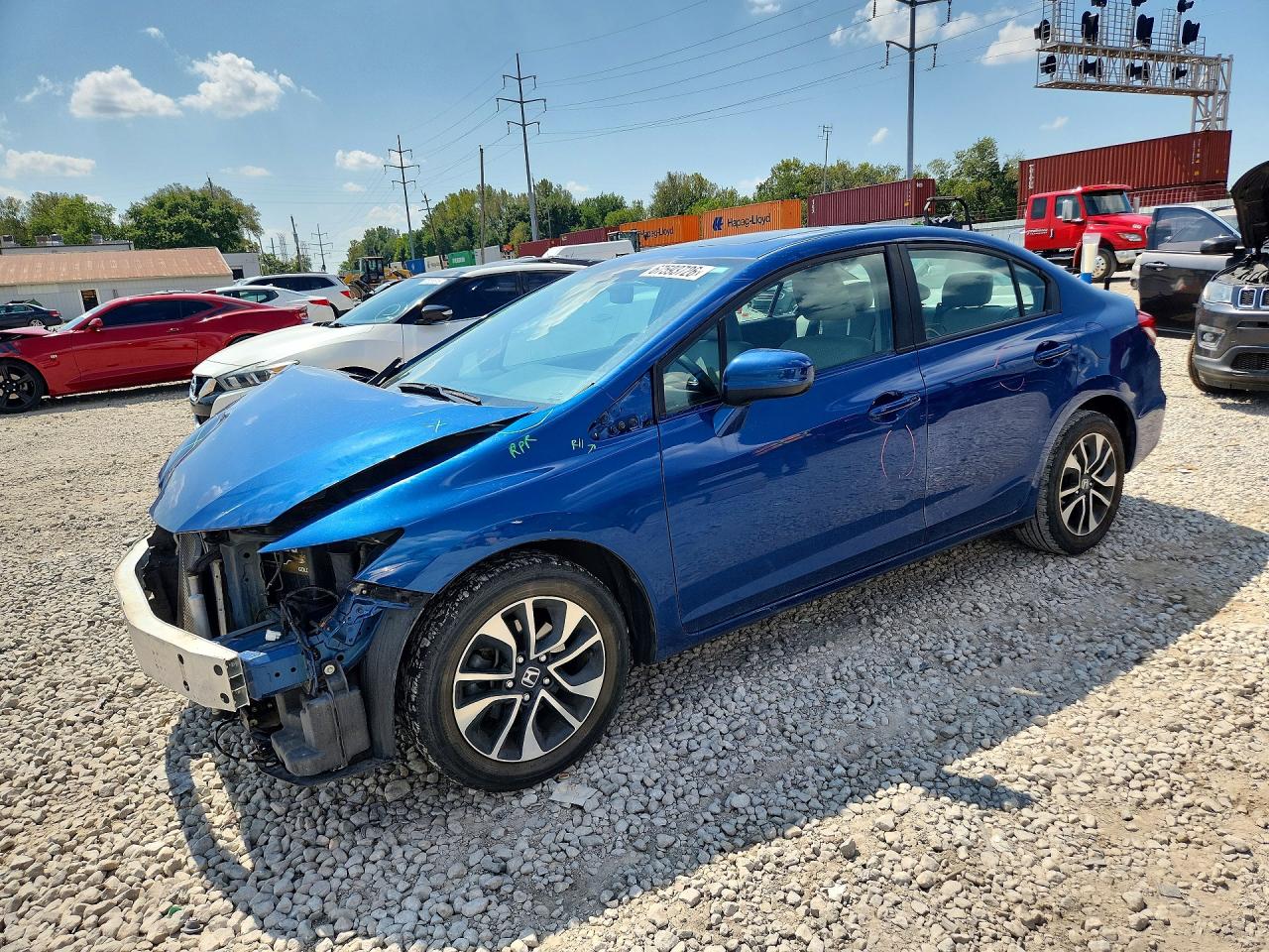 2015 HONDA CIVIC EX | 2HGFB2F88FH505478 | UPCARS
