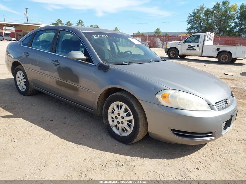 2006 CHEVROLET IMPALA POLICE | 2G1WS581X69370944 | UPCARS