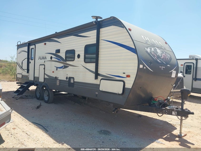 2019 FOREST RIVER PUMA 28RBQS | 4X4TPUD22KP075461 | UPCARS