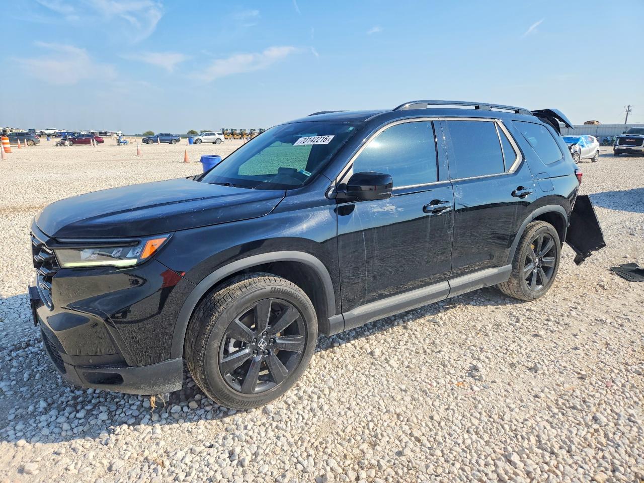 2025 HONDA PILOT BLACK | 5FNYG1H98SB140972 | UPCARS