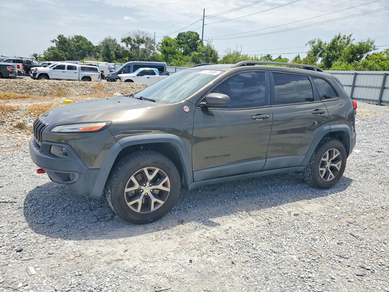 2015 JEEP CHEROKEE TRAILHAWK | 1C4PJMBS6FW717025 | UPCARS